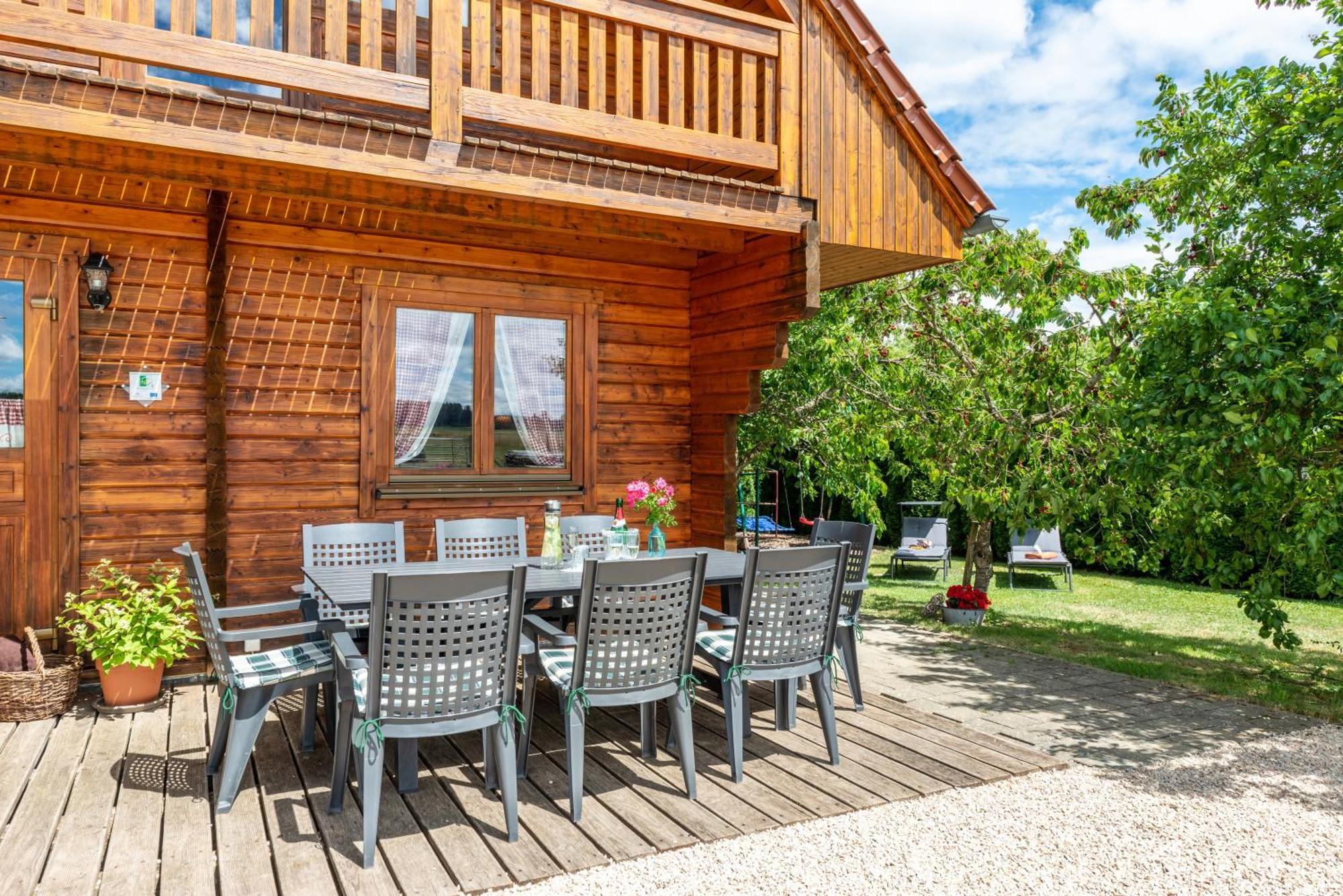 Ferienblockhaus Glocker - Hof Villa Leibertingen Kültér fotó